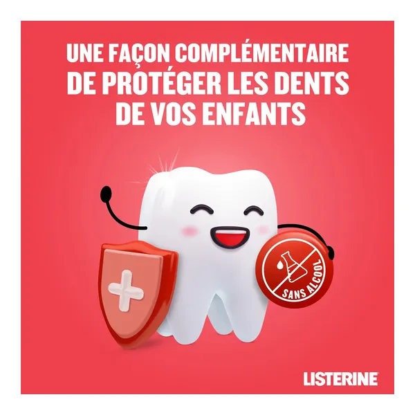 Listerine kids bain de bouche enfant