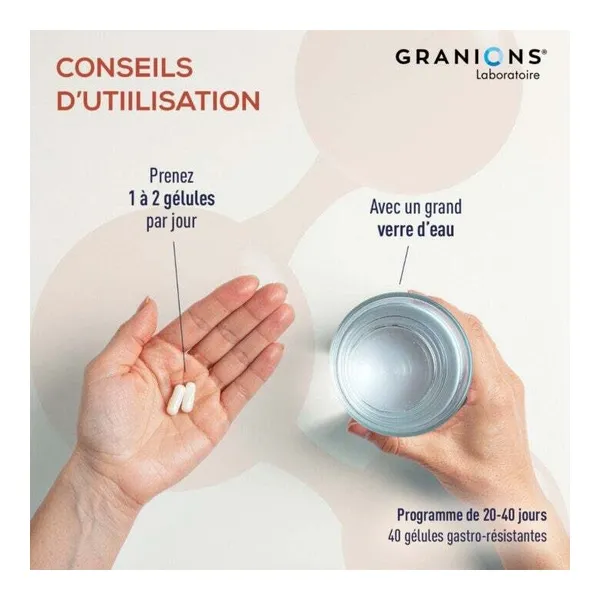 Granions Probiotiques Immunité et vitalité gélule