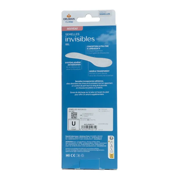 Orliman Semelle invisible Feetpad