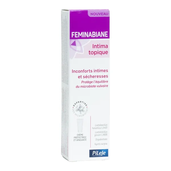 PiLeJe Feminabiane Intima Topique Crème protectrice et apaisante
