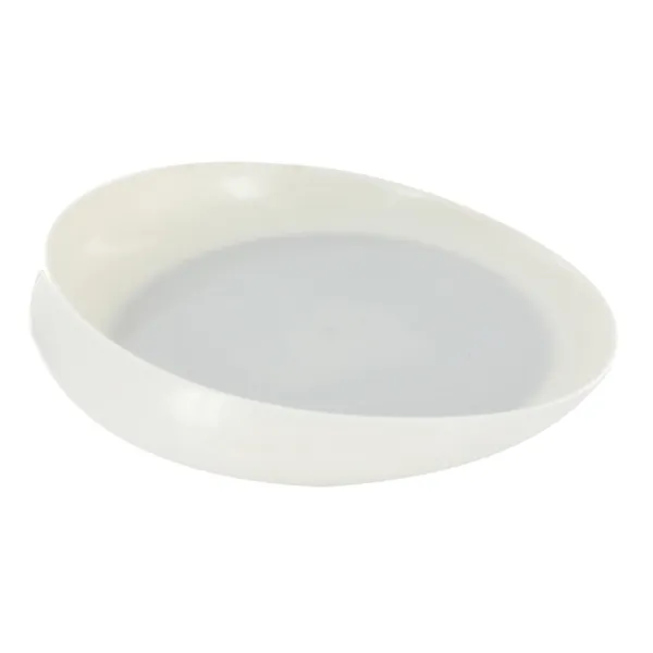 Assiette ronde à rebord incliné diamètre 20 cm