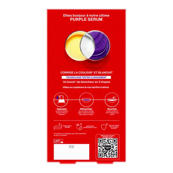 Colgate Max White Purple Sérum