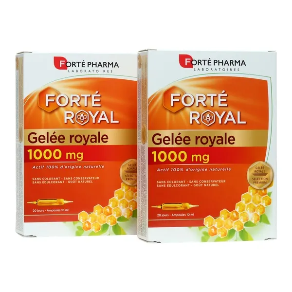 Forté Royal Gelée royale 1000 mg ampoules