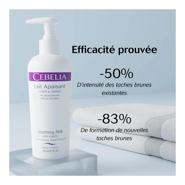 Cebelia Lait apaisant corps et jambes
