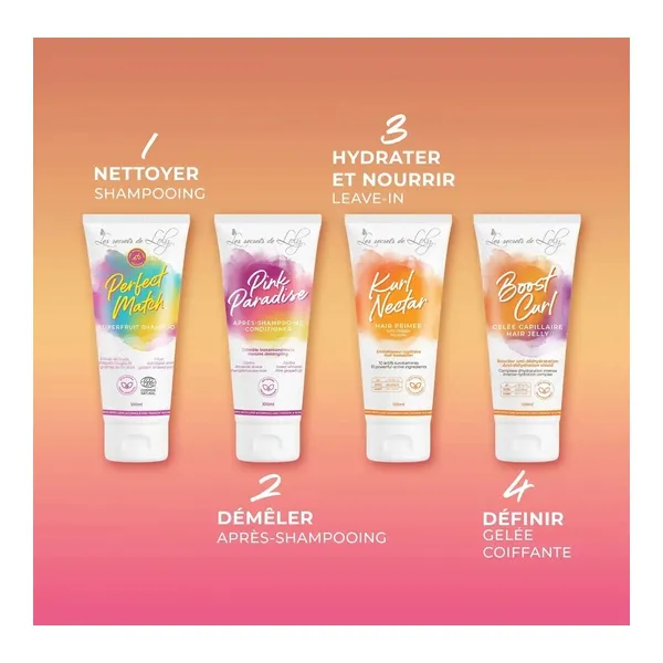 Les Secrets de Loly Routine Cheveux bouclés