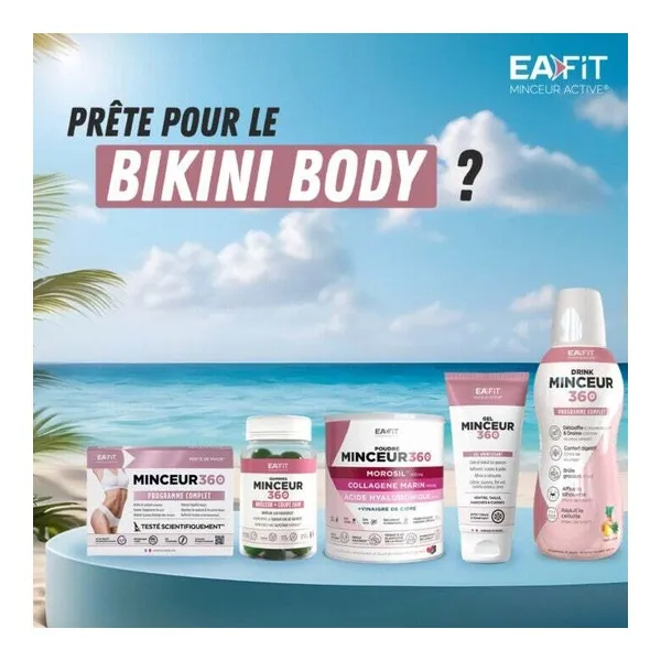 Eafit Minceur 360 Brûleur + Coupe faim gummies