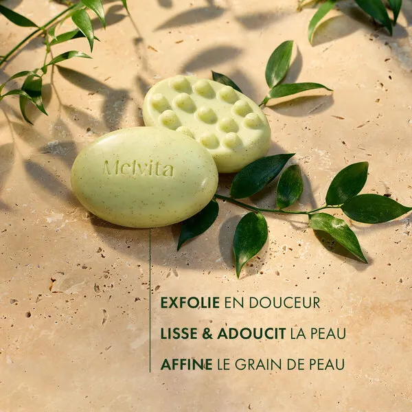 Mevita l'Or végétal Savon exfoliant lissant bio
