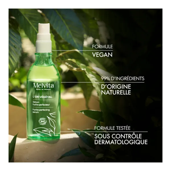 Melvita L'or végétal sérum hydra perfecteur corps bio