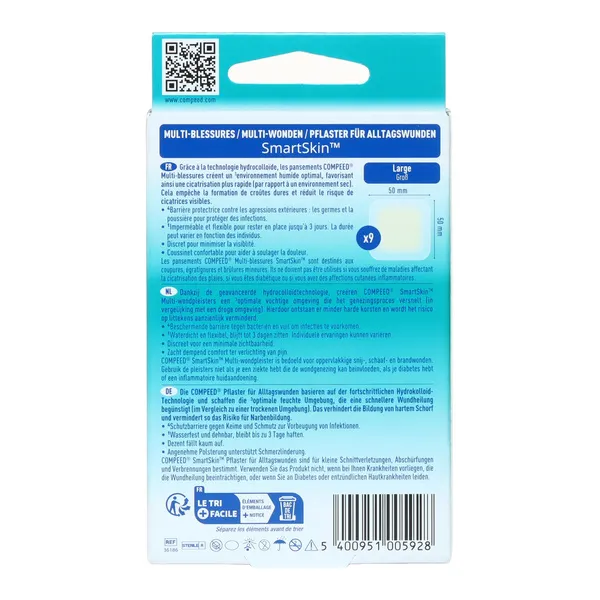 Compeed pansement multi blessures