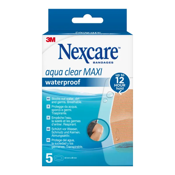 Nexcare Aqua Clear pansements waterproof Maxi