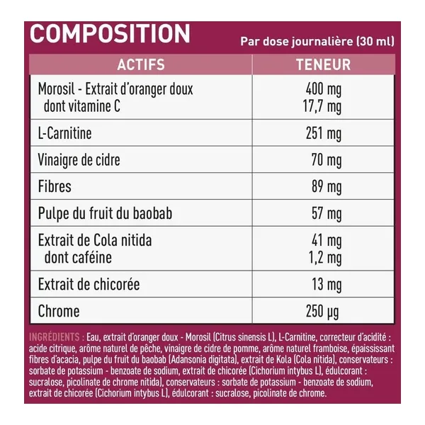 Eafit Minceur 360 Perte de poids Extra fort solution buvable