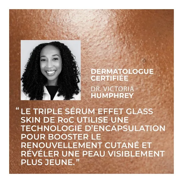 Roc Retinol Correxion Lissant rides Triple sérum