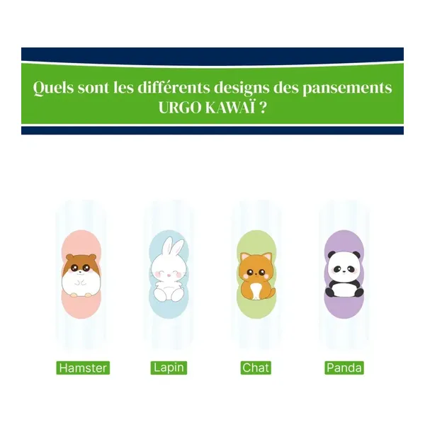 Urgo Pansements Kawaï pour enfants