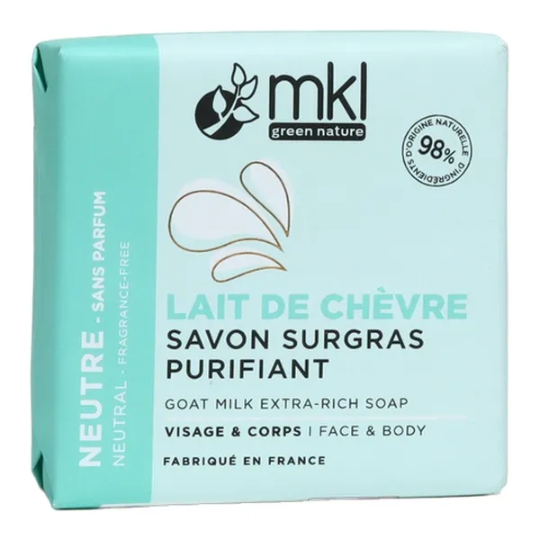 MKL Savon surgras Lait de chèvre bio