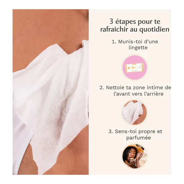 Musc Intime Lingettes intimes