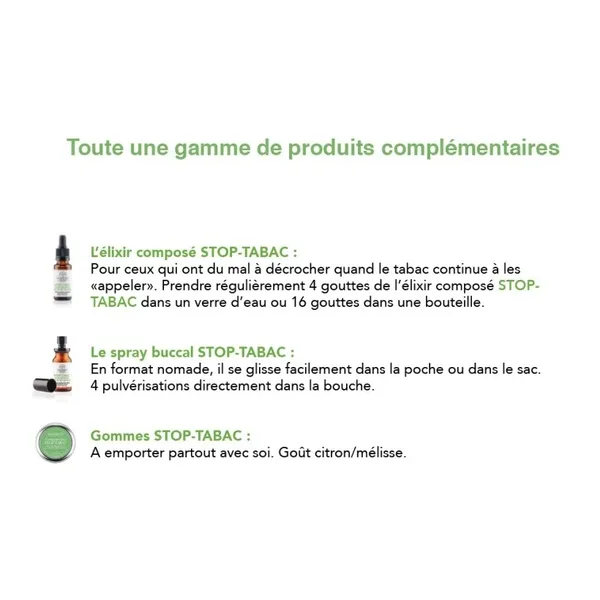 Elixirs and Co Fleurs de Bach Stop Tabac bio Gummies