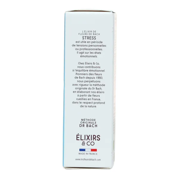 Elixirs and Co Fleurs de Bach Stress spray buccal Bio