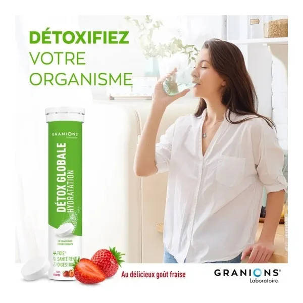 Granions Détox globale comprimés effervescents