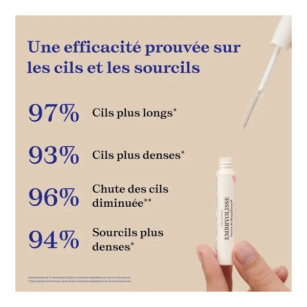 Embryolisse soin Booster Cils et Sourcils incolore
