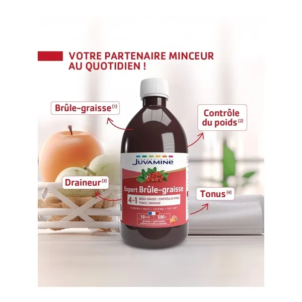 Juvamine Expert Brûle graisse solution buvable