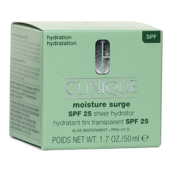 Clinique Moisture surge hydratant fini transparent SPF 25