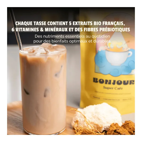 Bonjour Drink Boisson aux champignons