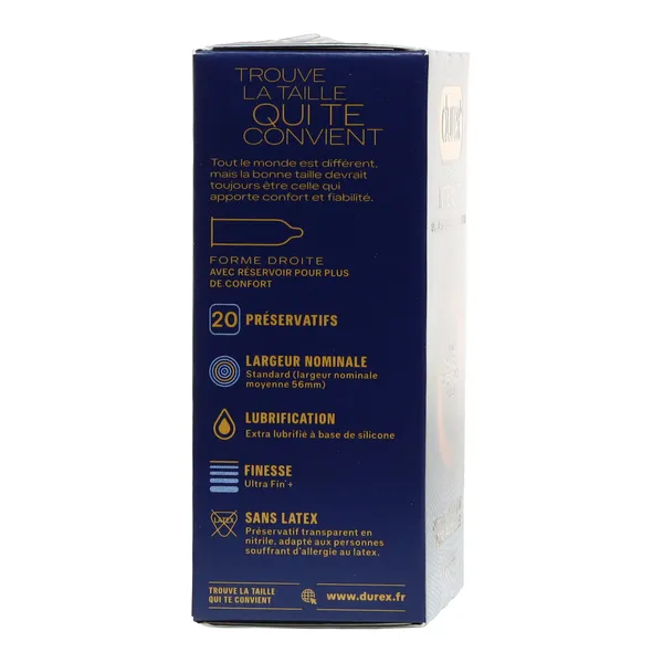 Durex Intensity préservatifs sans latex