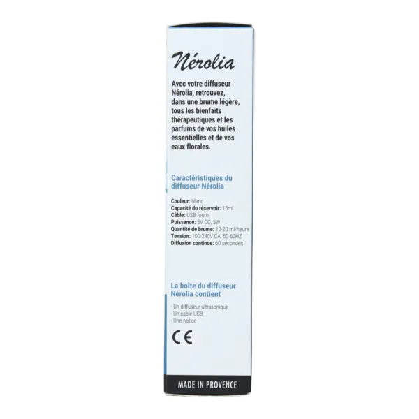 Diffuseur Huiles essentielles ultrasonique Nérolia LCA