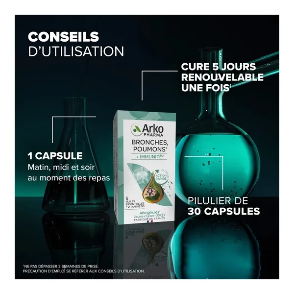 Arkogélules Bronches Poumons capsules