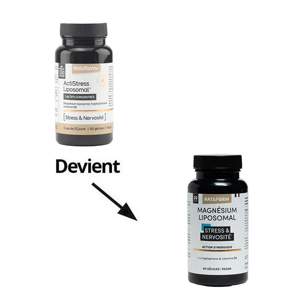 Nat et Form Magnésium Liposomal gélules
