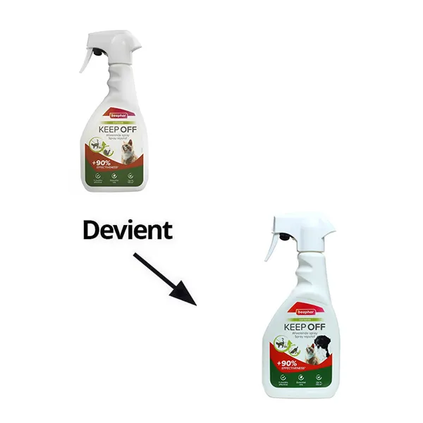 Beaphar Spray répulsif Chien et chat Keep Off Outdoor