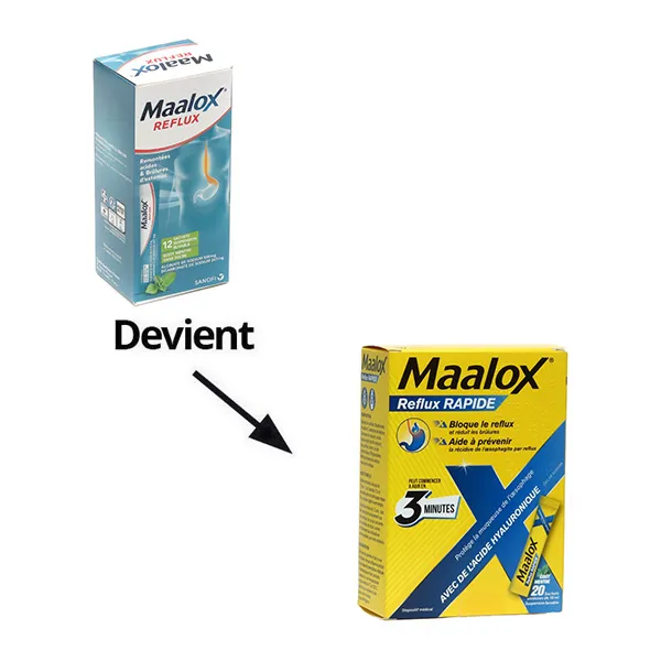 Maalox Reflux Rapide sachet