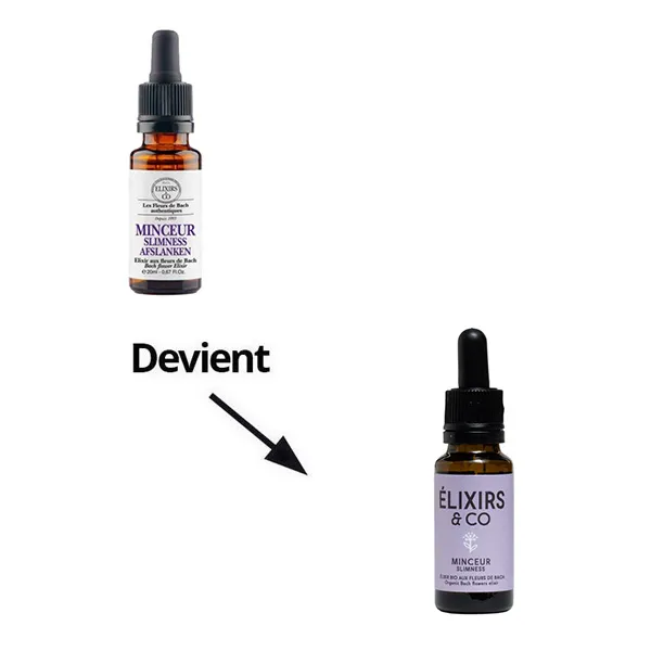 Elixirs and Co Fleurs de Bach Minceur gouttes bio