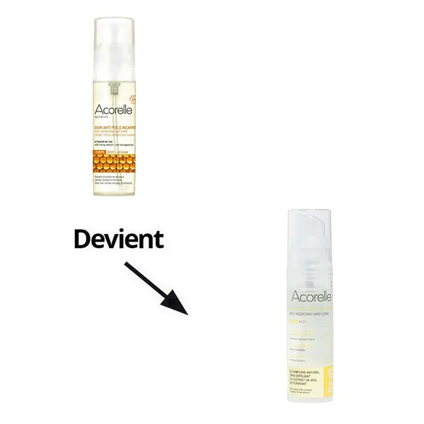 Acorelle soin anti poils incarnés Bio