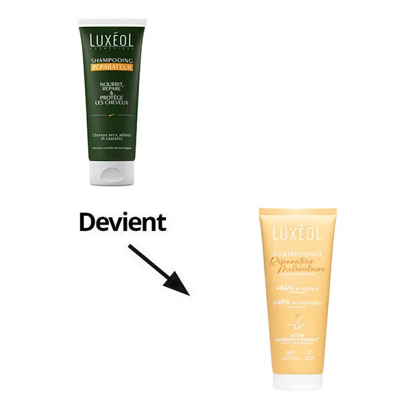 Luxéol shampooing réparateur moléculaire