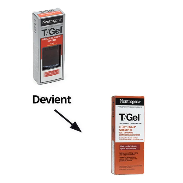 Neutrogena T Gel Fort shampoing démangeaisons sévères