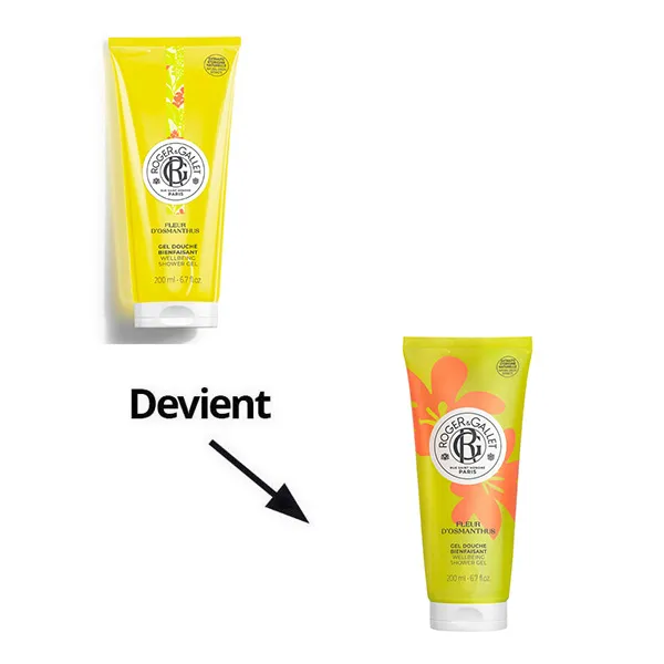 Roger et Gallet Gel douche bienfaisant Fleur d'Osmanthus