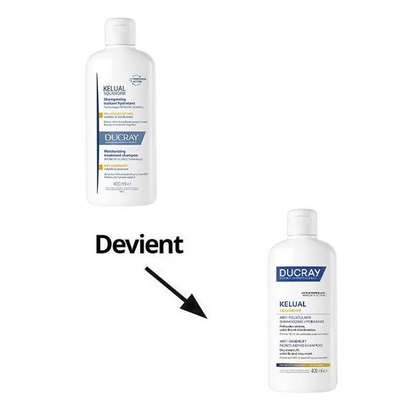 Ducray Kelual Squanorm Shampooing Pellicules sèches