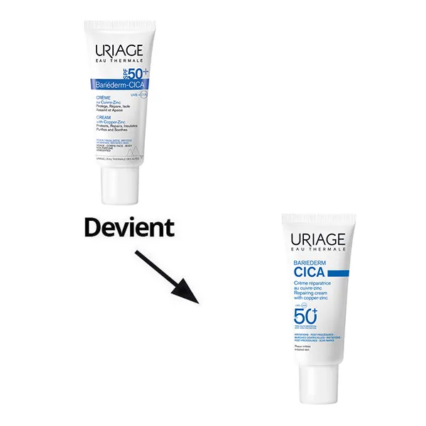 Uriage Bariéderm Cica crème SPF 50+
