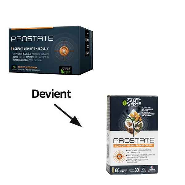 Santé verte prostate comprimés