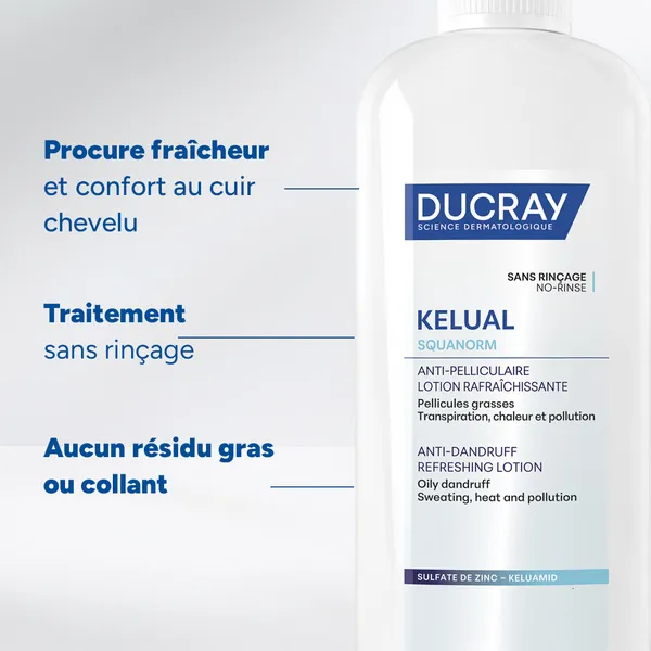 Ducray Kelual Squanorm lotion antipelliculaire
