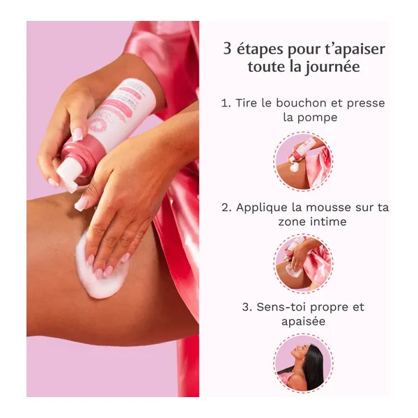 Musc Intime Mousse nettoyante