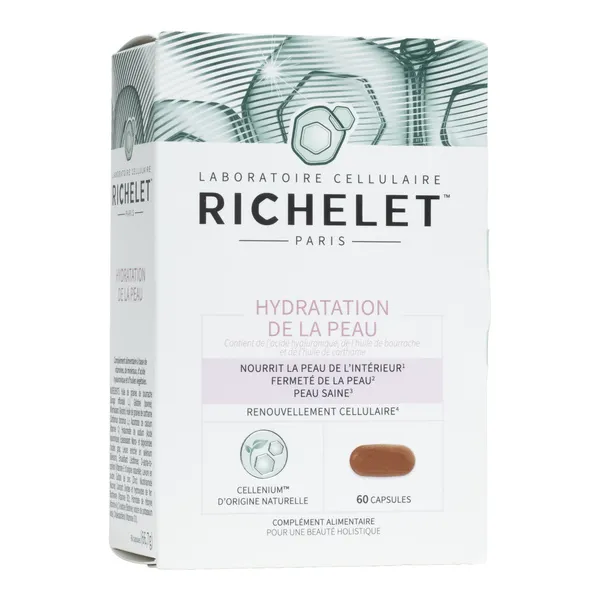 Richelet Hydratation de la peau capsules