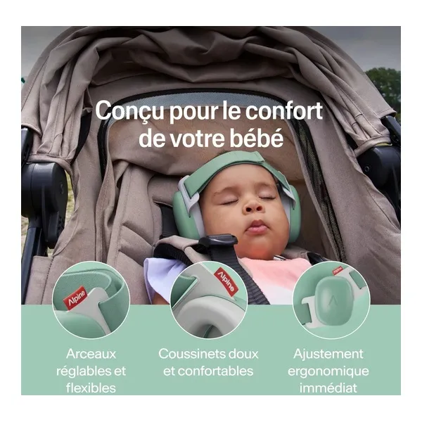 Alpine casque anti bruit bébé Muffy Baby Comfort