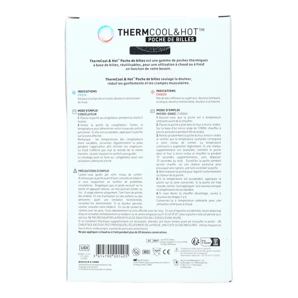 Thermcool & Hot Poche de billes