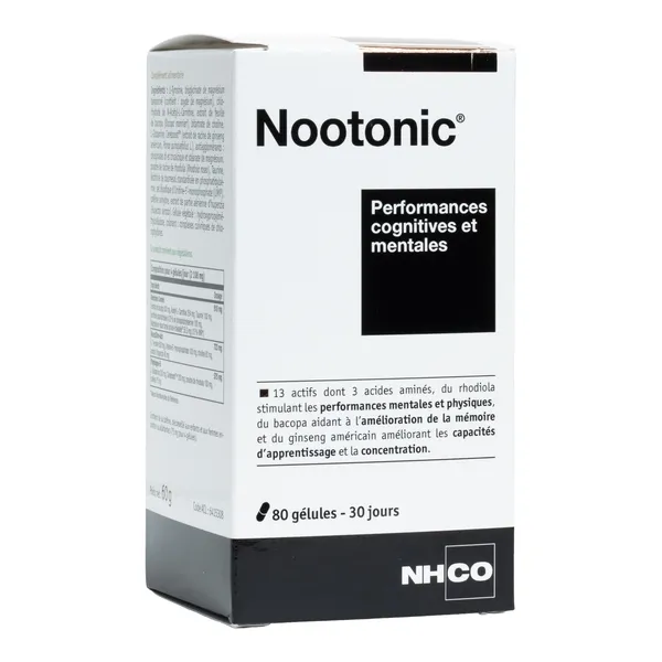 NHCO Nootonic gélules