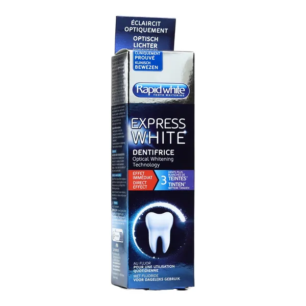 Rapid White Express White dentifrice