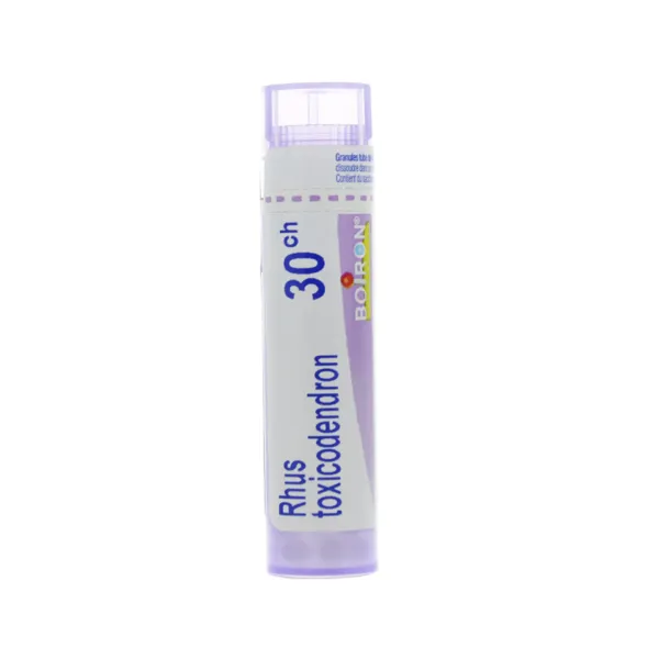 Boiron Rhus toxicodendron granules homéopathiques
