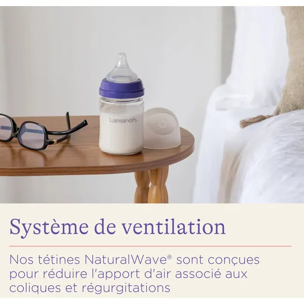 Lansinoh Biberon en verre