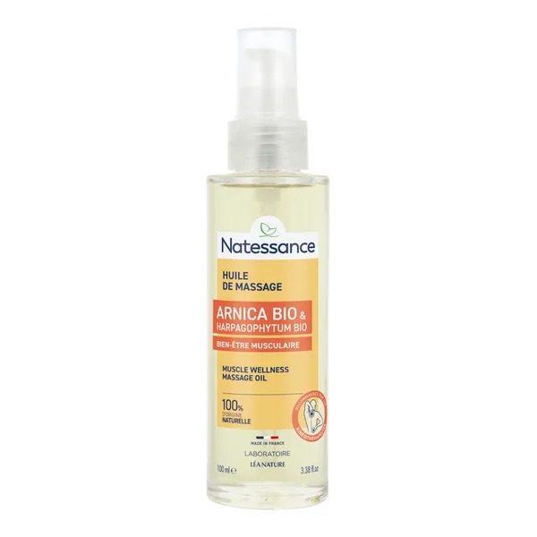 Natessance Huile de massage Arnica et harpagophytum